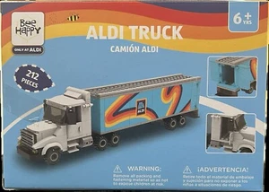 2024 ALDI Play Buildable Semi Truck 212 Teile Compatible Bricks Set Limited Edition - Bild 1 von 1