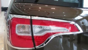 Chrome Rear Light Tail Lamp Back Lamp Frame Cover Trim For KIA Sorento 2013-2015 - Picture 1 of 6