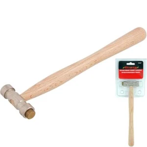 Neilsen Holzgriff austauschbar Nylon & Messinghammer klein leicht - Bild 1 von 3