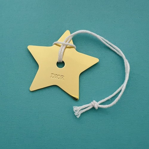 Borsa ornamentale stella Dior oro Dior ciondolo portachiavi