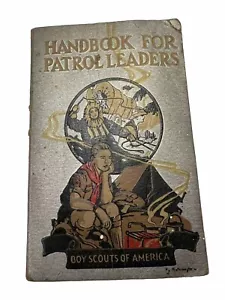 BSA Handbook for Patrol Leaders Paperback 13th Printing March 1944 Silver BS-916 - Picture 1 of 8