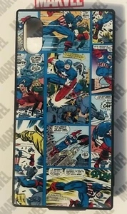 MARVEL-JAPAN CAPTAIN AMERICA Tempered Glass Hybrid Phone Case: 5.8” iPhone X XS - Picture 1 of 3
