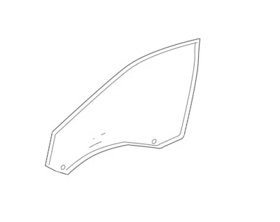 Audi Q5 2018-20 puerta delantera derecha pasajero vidrio capa acústica 80A-845-202-A OEM Foto 1 de 4