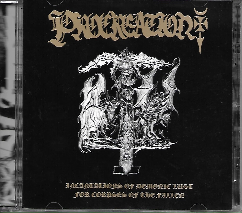 PROCREATION-INCANTATIONS OF DEMONIC LUST FOR CORPSES OF THE FALLEN-CD-blasphemy - Imagem 1 de 2