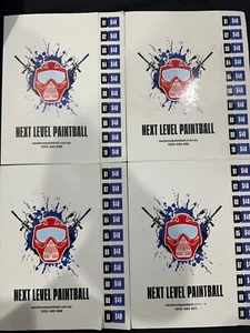 paintball pre paid tickets - Picture 1 of 3