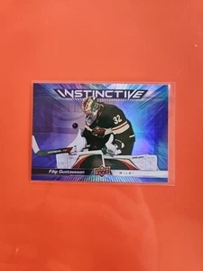 2023-24 Upper Deck Serie 2 Instintivo IN-6 Filip Gustavsson, Minnesota Wild - Imagen 1 de 3