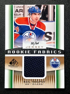 NAIL YAKUPOV 2013-14 SP GAME USED ROOKIE FABRICS GOLD 13-14 #35/64 91148 - Picture 1 of 2