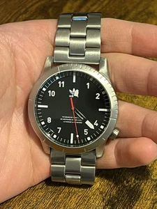 Adidas watch Black Dial Silver chain Stainless-steel Quartz 42mm Men's Watch - Picture 1 of 9