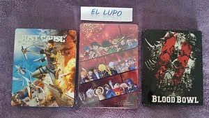 STEELBOOK JUST CAUSE 3 +  J-STARS VICTORY + BLOOD BOWL NEUF - Foto 1 di 2