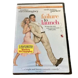 Failure to Launch (DVD, 2006, Full Frame), Sarah Jessica Parker  NEW Sealed - Bild 1 von 2