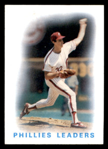1986 Topps Phillies Leaders (Steve Carlton) TL    #246 Philadelphia Phillies