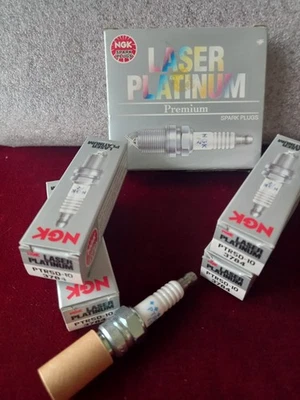NGK 3784 PTR5D-10 Spark Plugs x 4 Set - NEW OLD UNUSED STOCK CLEARANCE CHEAP! - Image 1 of 2
