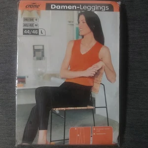 Damen Leggings  -schwarz (Nadelstreifen) -  L 44/46  NEU/OVP - Bild 1 von 2