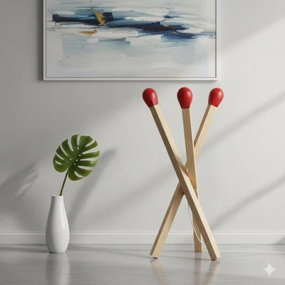 Lámpara de pie IKEA Strala Navidad Invierno Match, Matchstick nueva 00606891 Foto 1 de 3