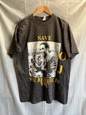 Camiseta De Colección OJ Simpson "Save OJ" "Don't Squeeze The Juice" Talla XL RARA 1995 Foto 1 de 4