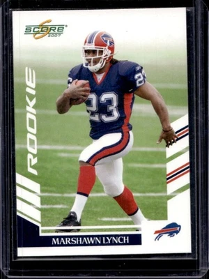 Score Marshawn Lynch Rookie RC #381 2007 Bills Foto 1 de 2