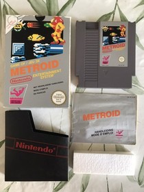 Rare Jeu Nintendo Nes FRA Complet En Boite Metroid