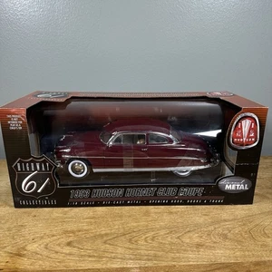 Highway 61 Collectibles 1953 Hudson Hornet Coupe Car 1/18 Scale Die Cast NIB - Picture 1 of 9
