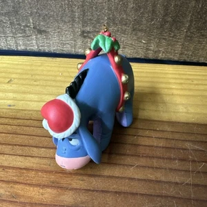 Eeyore Winnie Pooh Disney Grolier GOLD Edition Christmas Tree Ornament In Box - Picture 1 of 6