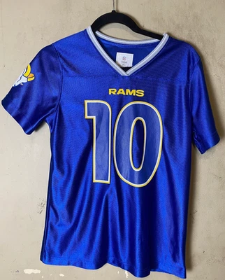LOS ANGELES RAMS Cooper Kupp #10 NFL Team Apparel Girls Blue Jersey XL (14/16) - Image 1 of 4