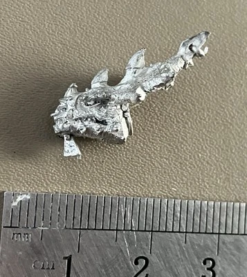 Citadel GW 00s Warhammer " Lizardmen Saurus Lord on Carnosaur : Head “ ! - Image 1 of 3