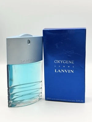 LANVIN OXYGENE HOMME Eau De Toilette Spray FOR MEN 3.3 Oz / 100 ml DISCONTINUED! - Image 1 of 4