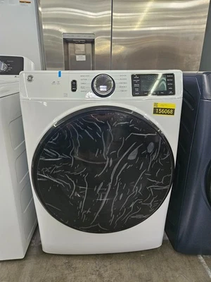GE GFD55ESSNWW 28" White 7.8 cu. ft. Front Load Electric Dryer NOB #156068 - Image 1 of 4