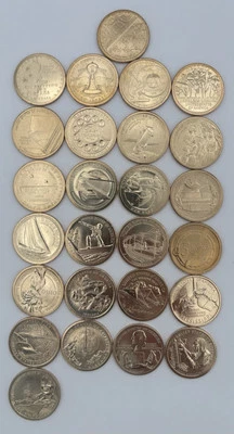 2018 - 2025 29 Coin D Mint Uncirculated American Innovation Dollar Set to Date - Image 1 of 4