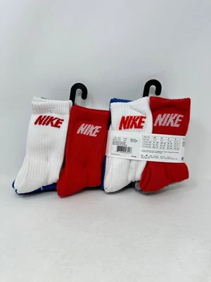 Nike Kid's Cushioned Crew Socks 12-Pack, Size: 5-7, Shoe:10C-3Y (8457) C3(C311T) - Image 1 of 3