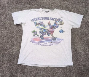 Vintage 90s 1994 Made In USA US XL Grateful Dead Steal Your Face Off Hockey T-Shirt - Bild 1 von 13