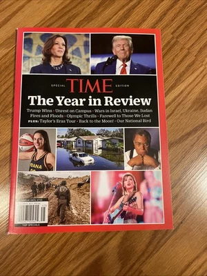 TIME Magazine THE YEAR IN REVIEW - SPECIAL EDITION 2024 - Image 1 of 4