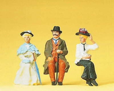 Preiser 45056 G Scale Seated Passengers - Image 1 of 3