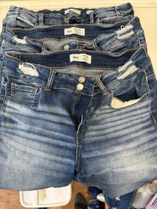 Fibbia BKE PAYTON JEANS(2) KANCAN(1) taglia 31 EUC 3 PAIA SKINNY VITA ALTA - Foto 1 di 23