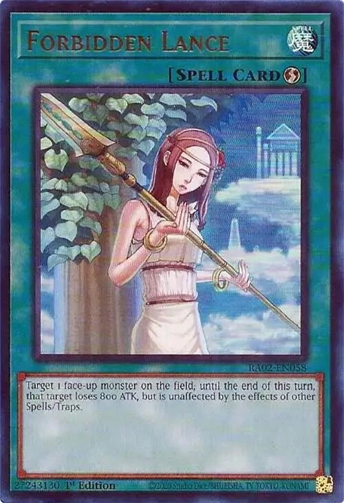 1st Edition - Forbidden Lance (UR) - RA02 / NM / English - Image 1 of 1