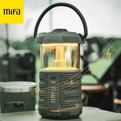 Altavoz Linterna MIFA Wild Camping Exterior Bluetooth 5.3 Potente Impermeable 38h Foto 1 de 4