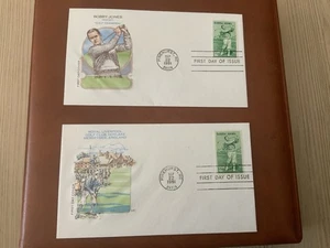 1982 #1933 18c Bobby Jones - 5 House Of Farnam FDCs - Picture 1 of 3