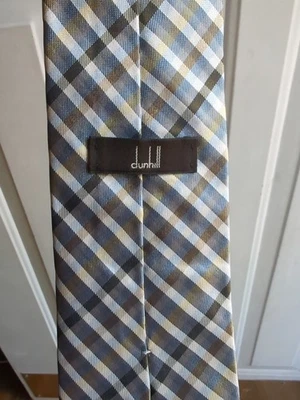 Corbata de seda Dunhill para hombre Foto 1 de 3