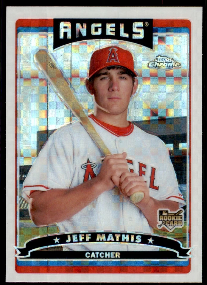 2006 Topps Chrome X-Fractors #322 Jeff Mathis - Image 1 of 2