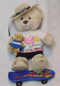 LOT Build-A-Bear, Beige Bear AND Outfit and Four additional items BABW - Picture 1 of 13