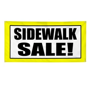 Vinyl Banner Multiple Sizes Sidewalk Sale! Promotion Business Business Outdoor - Picture 1 of 7