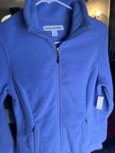 Amazon Essentials Polartec Giacca Pile Unisex XS Blu Stand Collare Full Zip - Foto 1 di 6