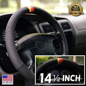 Steering Wheel Cover 14 1/2" TRD Retro Stripes for Toyota Prius Rav4 Corolla - Picture 1 of 10