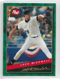 1994 Post Cereal Baseball #7 JACK McDOWELL White Sox senza etichette come nuovo - Foto 1 di 2