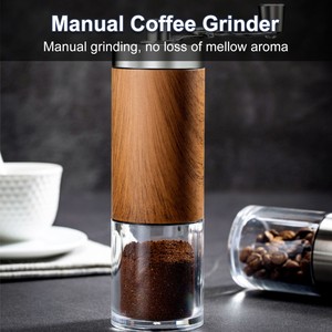 Manual Coffee Grinder Hand Coffee Mill with Ceramic Core Coffee Bean Y4L2