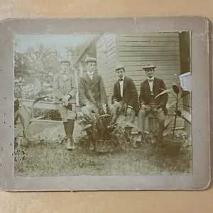 1890s Cabinet Card Photo of Birchall Family Philadelphia PA Provenance - Picture 1 of 4