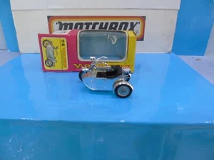 MATCHBOX MODELS YESTERYEAR Y 8 SUNBEAM MOTOR CYCLE BIKE GENUINE BLACK SEAT ISS 6 - Picture 1 of 18