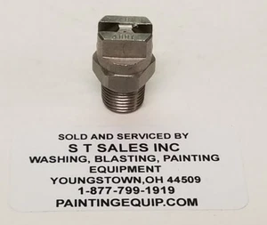 SPRAYING SYSTEMS STAINLESS STEEL H1/8VV-SS4001 FLAT SPRAY NOZZLE - Picture 1 of 1