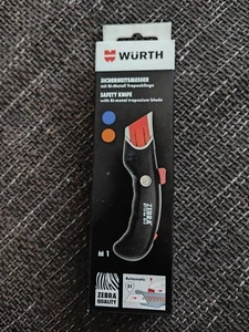 Würth 2K-Sicherheitsmesser Cuttermesser 071566 013 Zebra BiMetall Teppichmesser - Bild 1 von 3