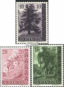 Liechtenstein 357-359 (complete issue) unmounted mint / never hinged 1957 Tree - Picture 1 of 1