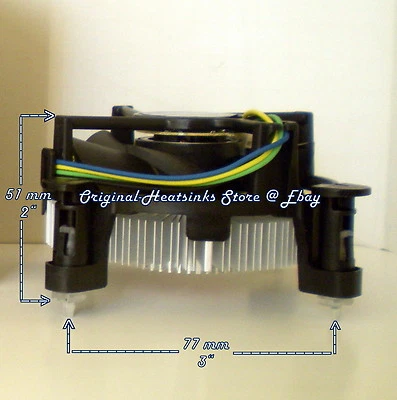 Intel Core i5 4500 4400 4600 CPU Cooler Fan Series for LGA 115X 65W Processors - Image 1 of 4
